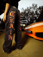 Chainwear Flared Jeans