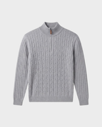 Twisted Cable Half-Zip