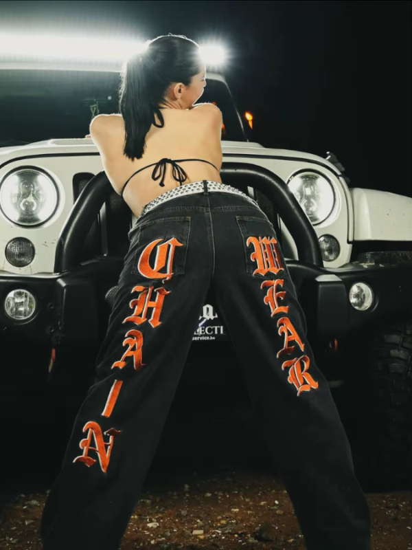 Chainwear Flared Jeans