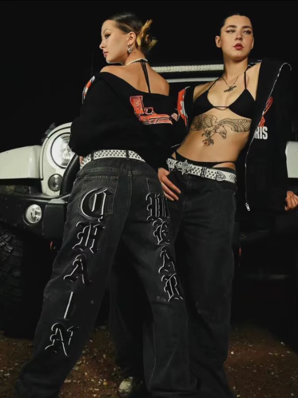 Chainwear Flared Jeans