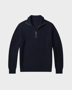 Ribbed Half-Zip