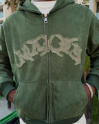 Dark Matter Zip Hoodie Y2K