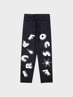 Scatter Star Baggy Jeans
