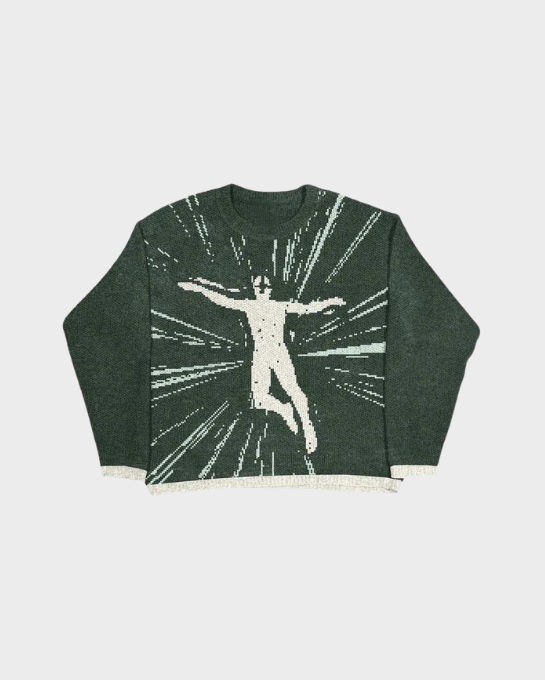 Pixel Burst Knit