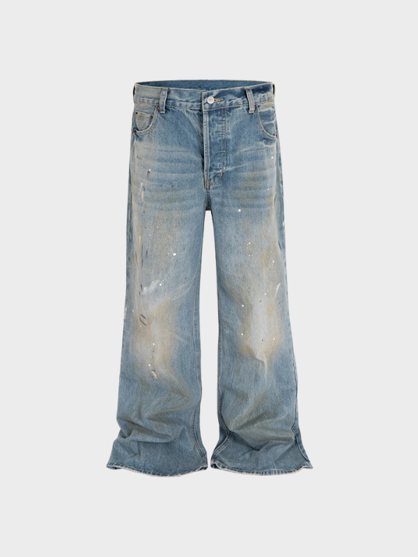 Muddy Washed Baggy Jeans