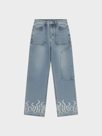 Flame Wide Jeans