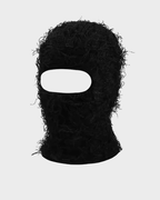Distressed Knit Balaclava
