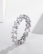 Heart Eternity Ring