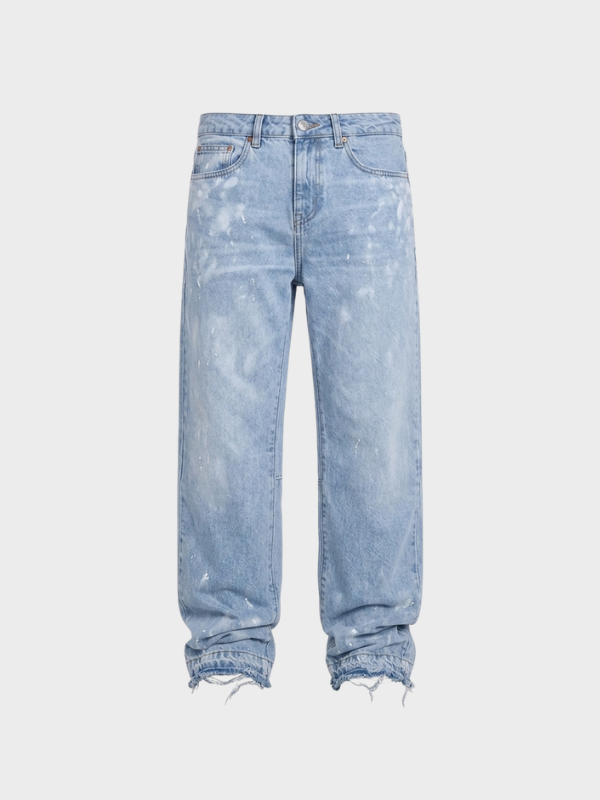 Washed Splatter Jeans