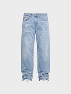 Washed Splatter Jeans