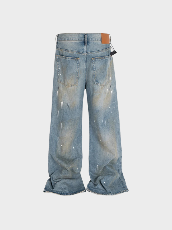 Muddy Washed Baggy Jeans