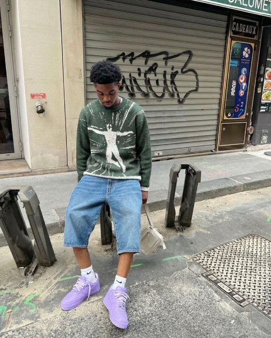 Pixel Burst Knit