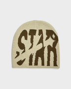 Star Graphic Knit Beanie
