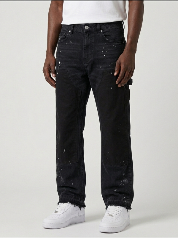 Splatter Carpenter Jeans