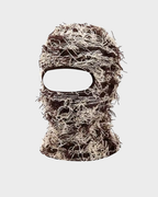 Distressed Knit Balaclava