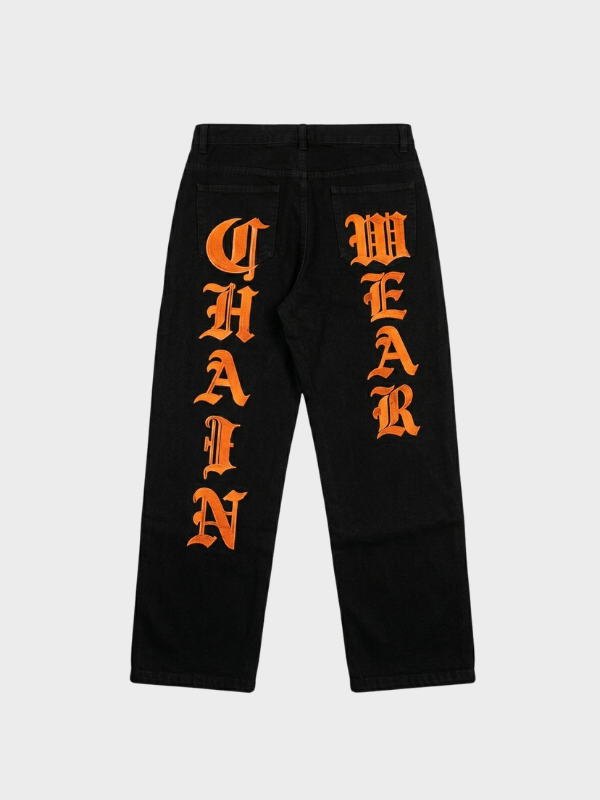 Chainwear Flared Jeans