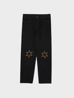 Scatter Star Baggy Jeans