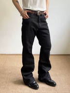 Wide Black Jeans