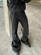 Black Bootcut Jeans