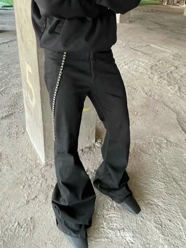 Black Bootcut Jeans