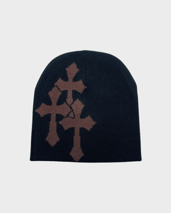 Holy Cross Knit Beanie