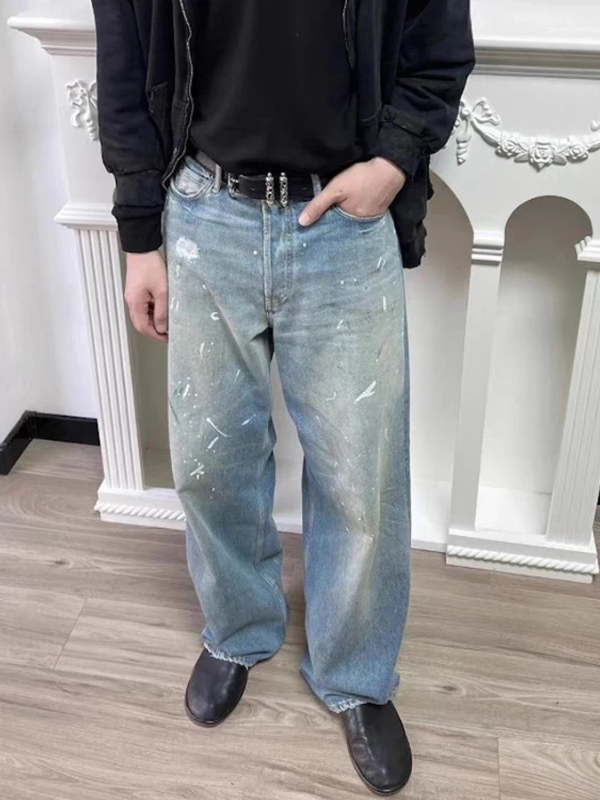 Muddy Washed Baggy Jeans
