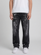 Washed Splatter Jeans