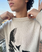 Hidden Face Knit Sweater Frank Ocean