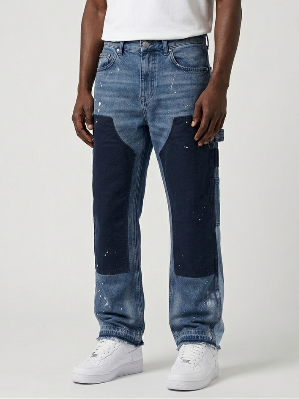 Splatter Carpenter Jeans