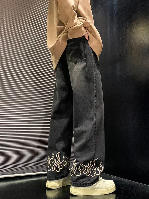 Flame Wide Jeans