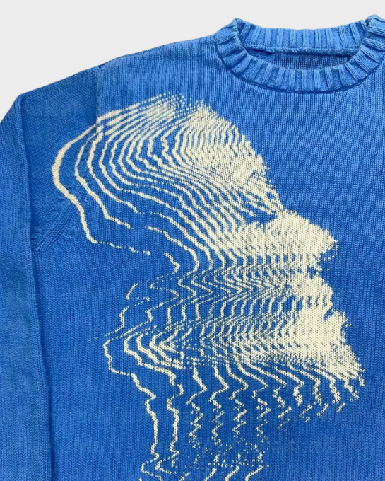 Glitch Face Knit