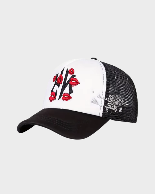 Red Lips NY Trucker Cap