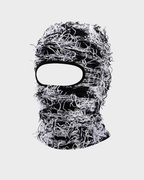 Distressed Knit Balaclava