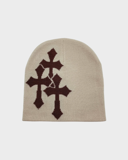 Holy Cross Knit Beanie