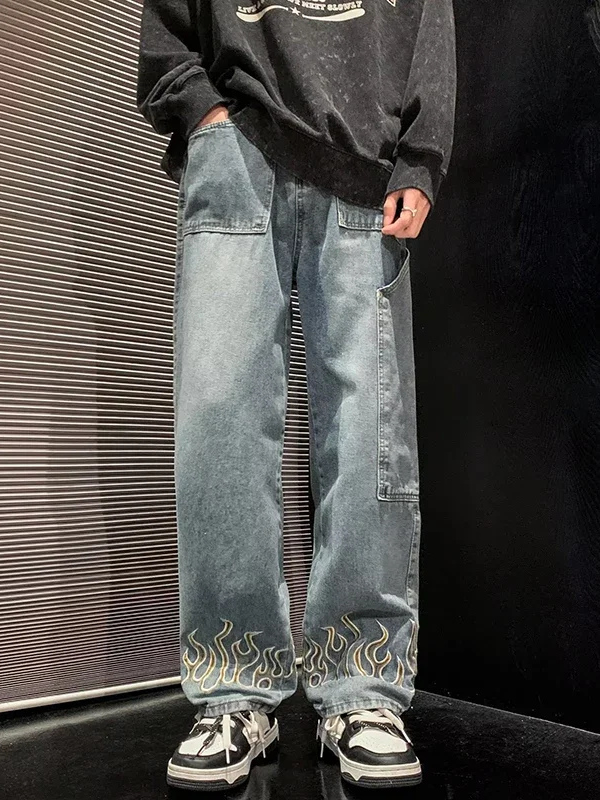 Flame Wide Jeans