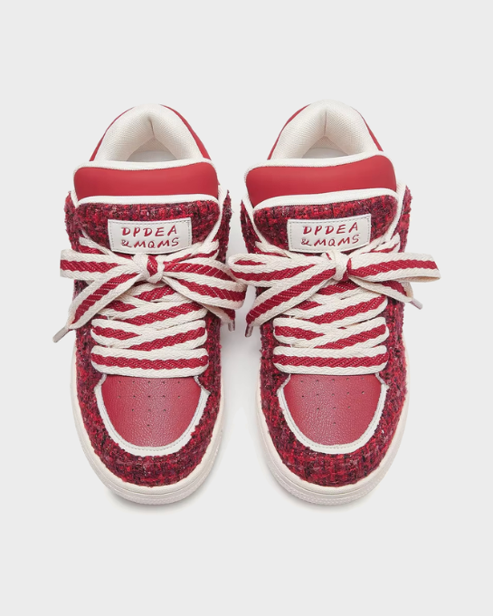 Fuzzy Low Sneakers