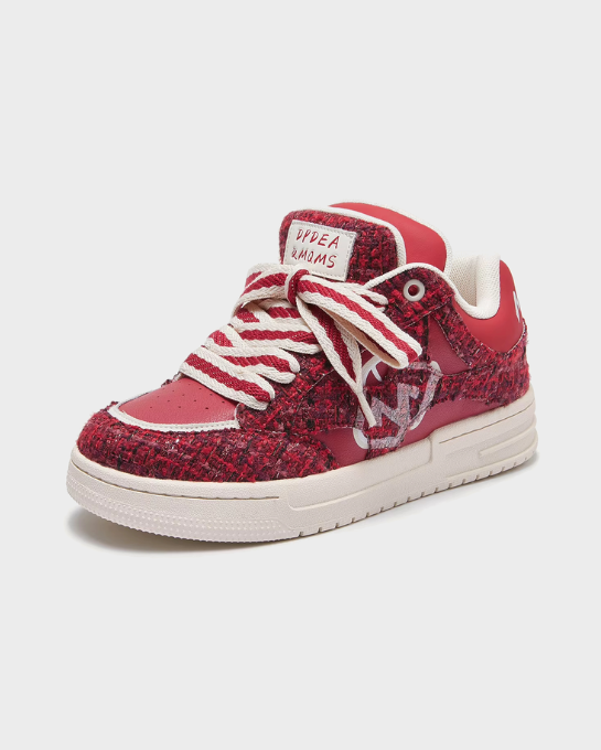 Fuzzy Low Sneakers
