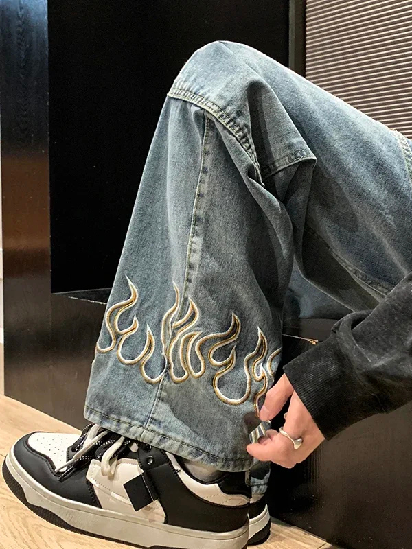 Flame Wide Jeans