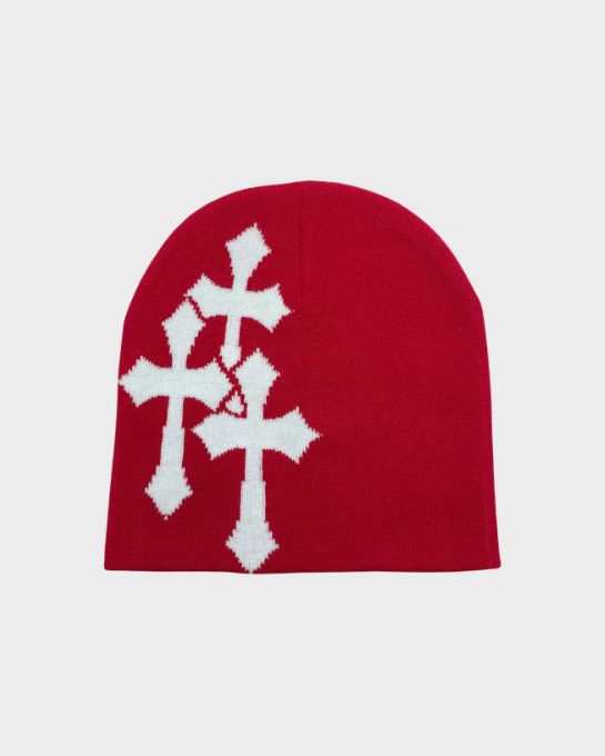 Holy Cross Knit Beanie