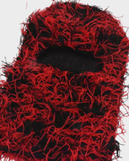 Distressed Knit Balaclava
