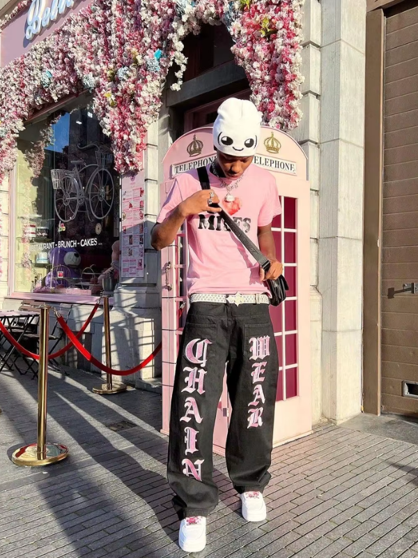 Chainwear Flared Jeans