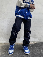 Scatter Star Baggy Jeans