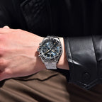 PAGANI DESIGN 2026 New V6 Moon Mens Watch Luxury Quartz Speed Sports Chronograph Watch For Men Watch AR Sapphire glass Local Shipping
