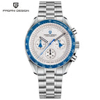 PAGANI DESIGN 2026 New V6 Moon Mens Watch Luxury Quartz Speed Sports Chronograph Watch For Men Watch AR Sapphire glass Local Shipping