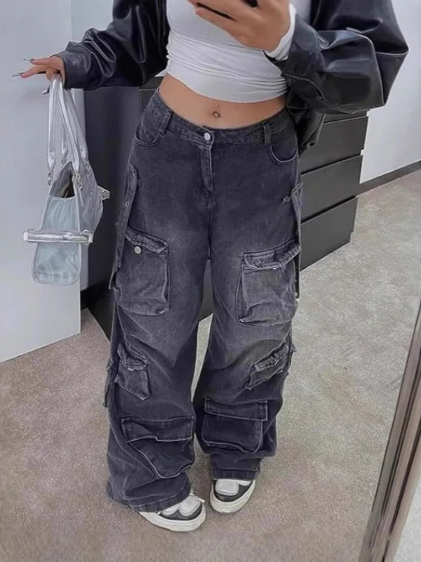 Cargo Streetwide Relaxed Jeans