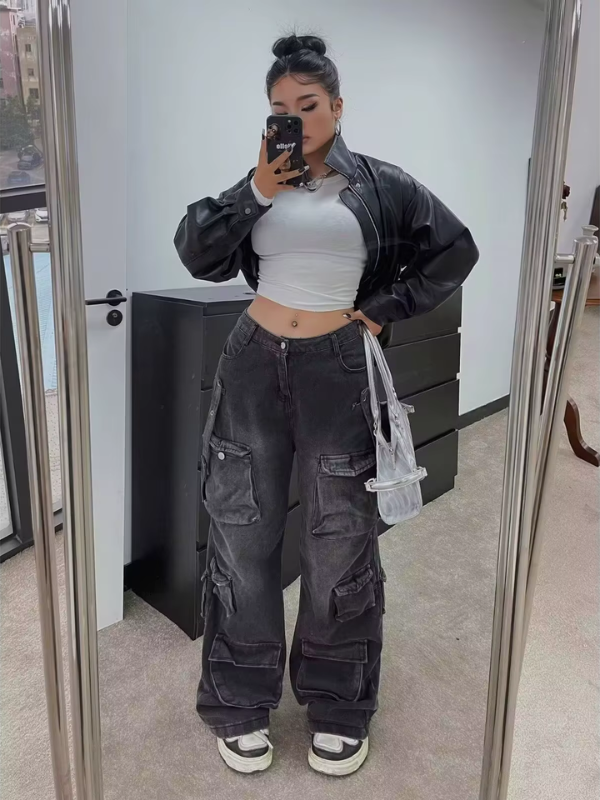Cargo Streetwide Relaxed Jeans