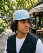 R Old English Snapback Cap