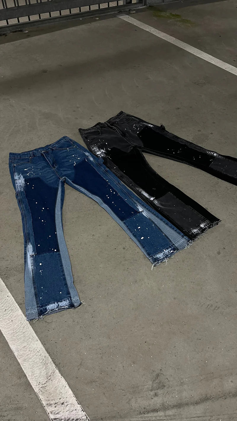 Splatter Carpenter Jeans