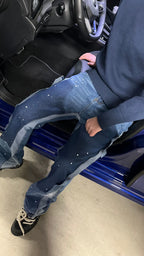 Splatter Carpenter Jeans