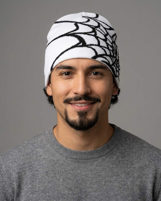 Spider Web Beanie